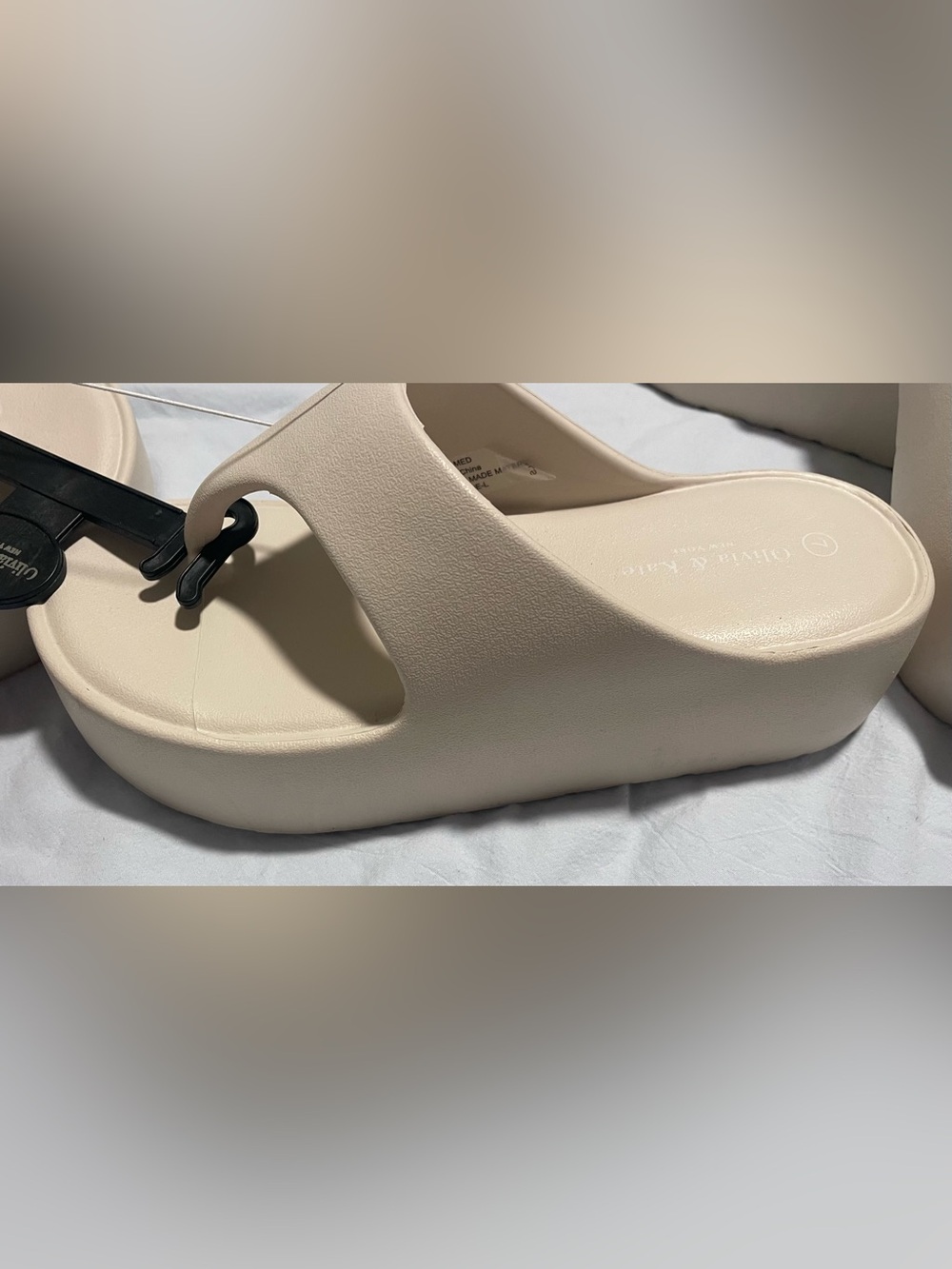 Olivia & Kate Platform Thong Sandals